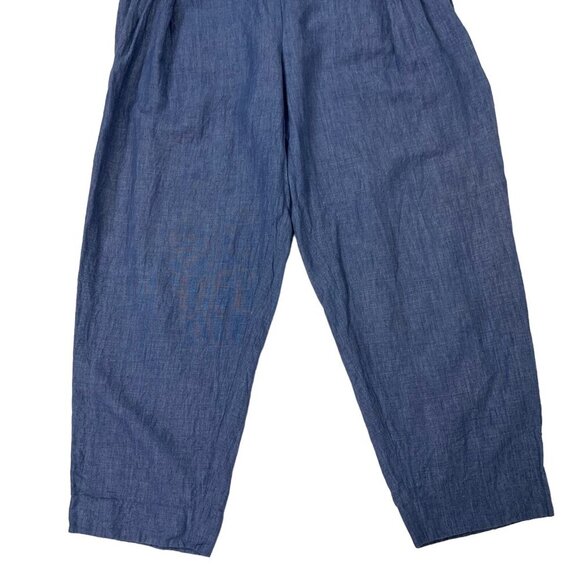 Anomaly Blue Pants 30 Straight Leg Lightweight Casual Chic - Picture 3 of 6